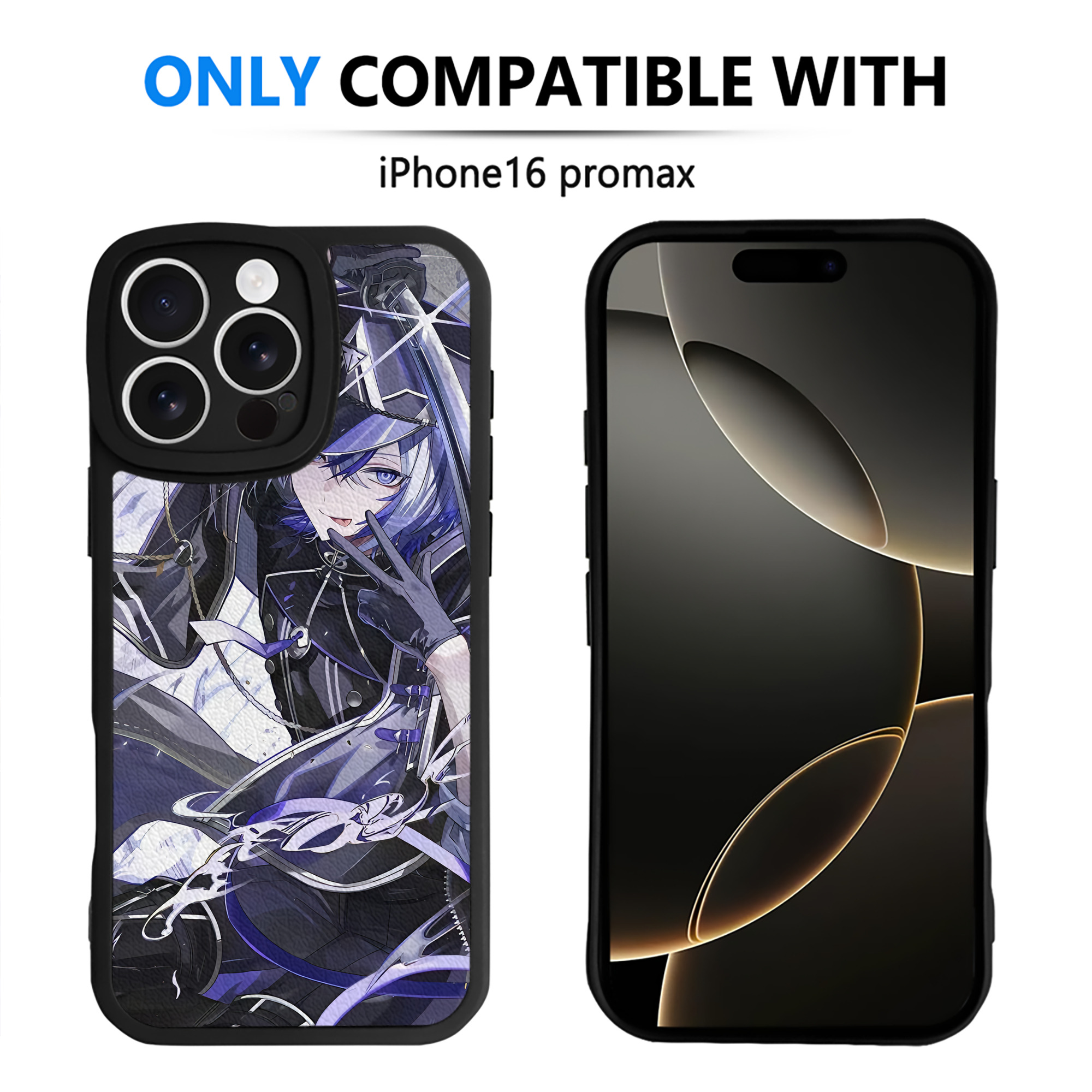 （画像用） 刀剣乱舞 Touken Ranbu 【iPhone 16シリーズ対応】シリコンスマホケース（レザー調） 材質：シリコン